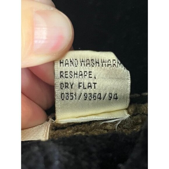 Retro Knit Striped Sweater L Red Academia Preppy Grunge Classic Preppy Chic 80s - Picture 7 of 8